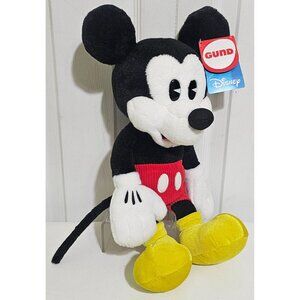 Gund Disney Mickey Mouse Plush Stuffed Animal Classic Toy Doll Corduroy 14" NEW
